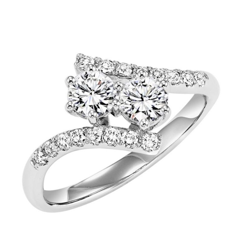Twogether Diamond Ring  2Cttw